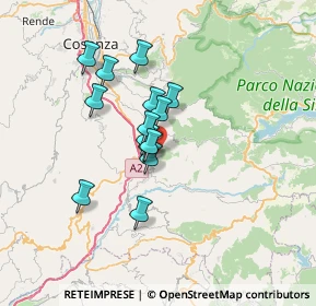 Mappa Piazza Italia, 87050 Mangone CS, Italia (5.56)