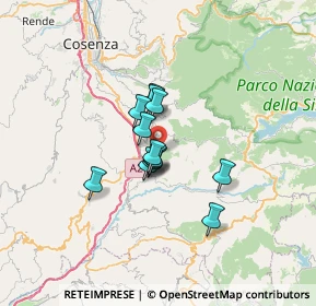 Mappa Mangone, 87050 Mangone CS, Italia (4.55385)