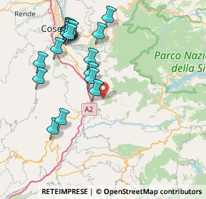 Mappa Piazza Italia, 87050 Mangone CS, Italia (9.558)