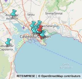 Mappa Via dei Salinieri, 09126 Cagliari CA, Italia (5.23455)