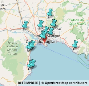 Mappa 09126 Cagliari CA, Italia (13.39)