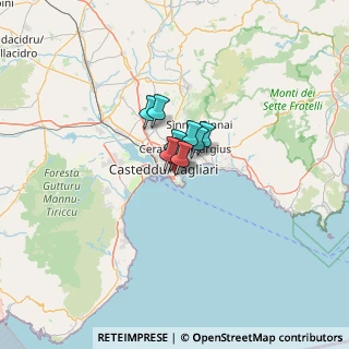 Mappa 09126 Cagliari CA, Italia (13.76545)
