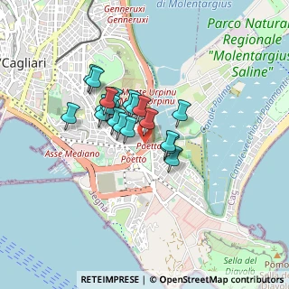 Mappa 09126 Cagliari CA, Italia (0.6665)