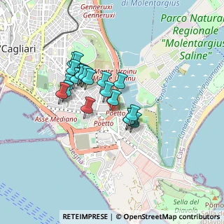Mappa 09126 Cagliari CA, Italia (0.74)