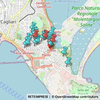 Mappa 09126 Cagliari CA, Italia (0.7605)