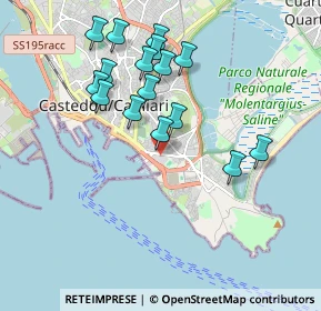 Mappa Via Armando Diaz, 09126 Cagliari CA, Italia (1.96938)