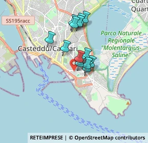 Mappa Via Armando Diaz, 09126 Cagliari CA, Italia (1.42308)