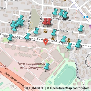 Mappa Viale Armando Diaz, 09126 Cagliari CA, Italia (0.168)
