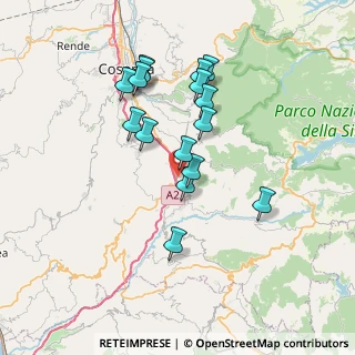 Mappa 87050 Mangone CS, Italia (7.08375)