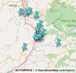 Mappa 87050 Mangone CS, Italia (5.45467)