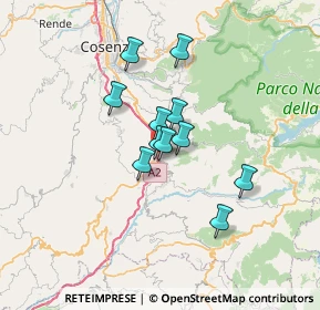 Mappa 87050 Mangone CS, Italia (5.21727)