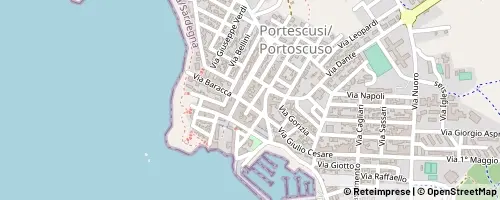 Mappa Portoscuso