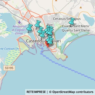 Mappa Pennello di Bonaria, 09125 Cagliari CA, Italia (2.5375)