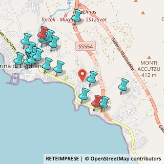 Mappa Via dei Tigli, 09045 Quartu Sant'Elena CA, Italia (1.416)