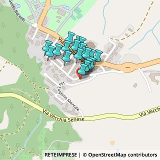 Mappa Via Vittorio Alfieri, 53042 Chianciano Terme SI, Italia (0.147)