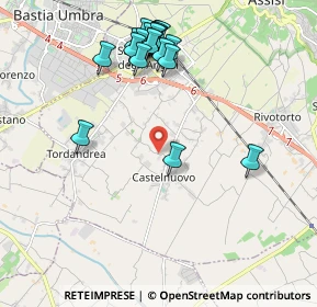 Mappa Via S. Vincenzo, 06081 Assisi PG, Italia (2.2495)