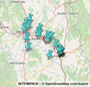 Mappa Via S. Vincenzo, 06081 Assisi PG, Italia (11.5655)