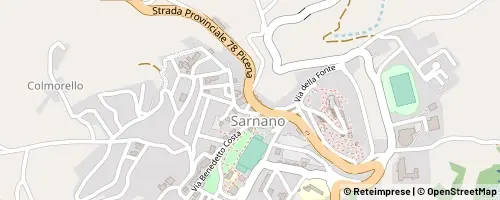 Mappa Sarnano