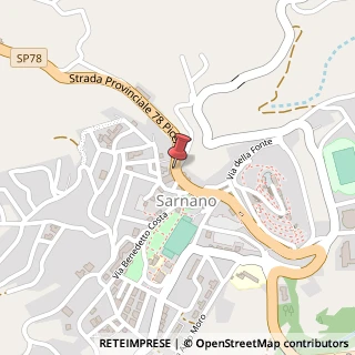 Mappa Via Giacomo Matteotti, 5, 62028 Sarnano, Macerata (Marche)