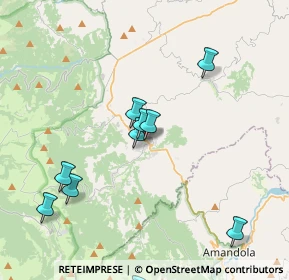 Mappa Piazza della Libertà, 62028 Sarnano MC, Italia (4.73636)