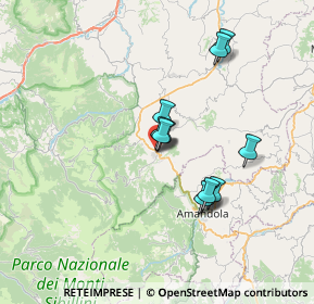 Mappa Piazza della Libertà, 62028 Sarnano MC, Italia (5.85545)