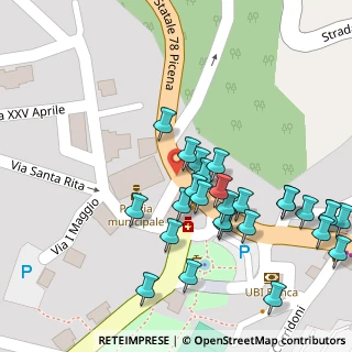 Mappa Piazza della Libertà, 62028 Sarnano MC, Italia (0.06667)
