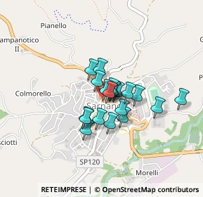 Mappa Via Giacomo Matteotti, 62028 Sarnano MC, Italia (0.2675)