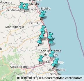 Mappa SP 91, 63062 Montefiore dell'Aso AP, Italia (13.98214)