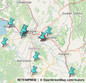Mappa Via Sant'Anna, 06084 Bettona PG, Italia (17.21333)