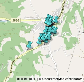Mappa Via Le Piane, 62036 Pieve Torina MC, Italia (0.25357)