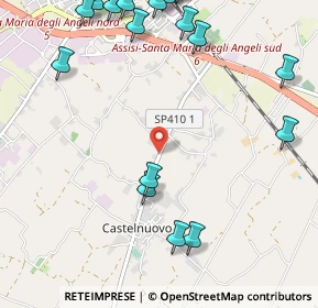 Mappa SP 410, 06081 Assisi PG (1.577)