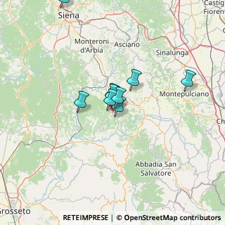 Mappa La Croce, 53024 Montalcino SI, Italia (22.3875)