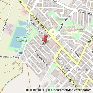 Mappa Via della Pace, 42, 57021 Campiglia Marittima, Livorno (Toscana)