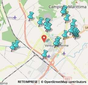 Mappa Via Polledraia, 57021 Campiglia Marittima LI, Italia (2.109)