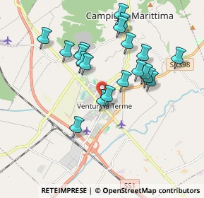 Mappa Via Francesco Petrarca, 57021 Campiglia Marittima LI, Italia (1.813)