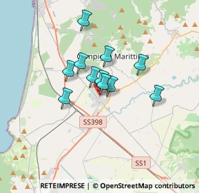 Mappa Via Francesco Petrarca, 57021 Campiglia Marittima LI, Italia (2.40455)