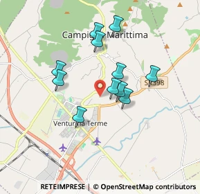 Mappa Campiglia Marittima, 57021 Campiglia Marittima LI, Italia (1.50818)