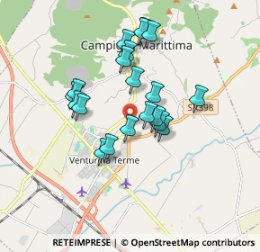 Mappa Campiglia Marittima, 57021 Campiglia Marittima LI, Italia (1.5305)