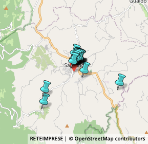 Mappa Via S. Sebastiano, 62028 Sarnano MC, Italia (0.719)