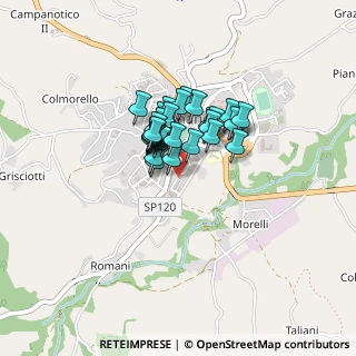 Mappa Via S. Sebastiano, 62028 Sarnano MC, Italia (0.26667)