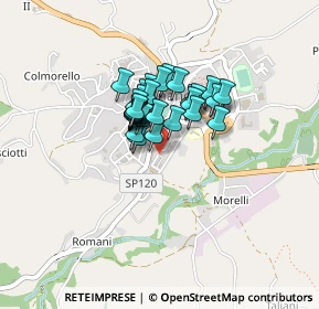 Mappa Via S. Sebastiano, 62028 Sarnano MC, Italia (0.26667)