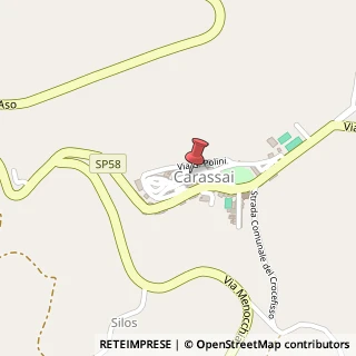 Mappa Via Roma, 39, 63063 Carassai, Ascoli Piceno (Marche)