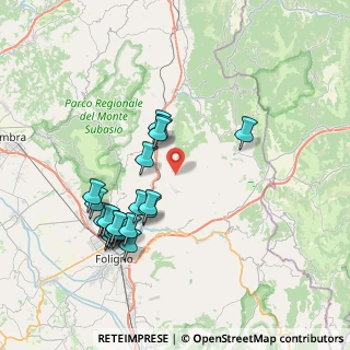 Mappa Via Gallano, 06030 Valtopina PG, Italia (7.957)