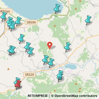 Mappa Strada Vicinale di Muserale, 06064 Panicale PG, Italia (6.6675)