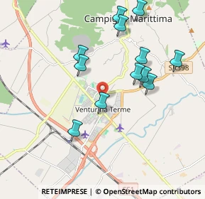 Mappa Via Dante Alighieri, 57021 Campiglia Marittima LI, Italia (1.9725)