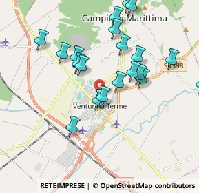 Mappa Via Dante Alighieri, 57021 Campiglia Marittima LI, Italia (2.0195)