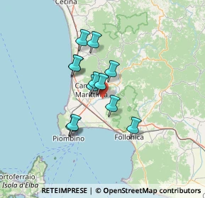 Mappa Loc, 57021 Campiglia Marittima LI, Italia (10.25583)