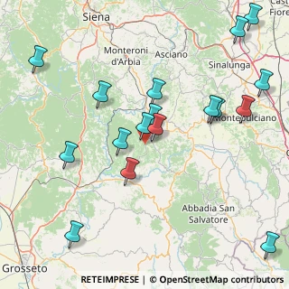 Mappa Loc. Le Ragnaie, 53024 Montalcino SI, Italia (19.72529)