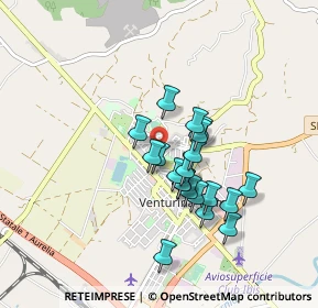 Mappa Via Guido Rossa, 57021 Campiglia Marittima LI, Italia (0.7275)