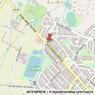 Mappa Via Indipendenza, 358, 57021 Campiglia Marittima, Livorno (Toscana)